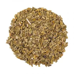 Maté vert bio en vrac, riche en énergie et bienfaits naturels.