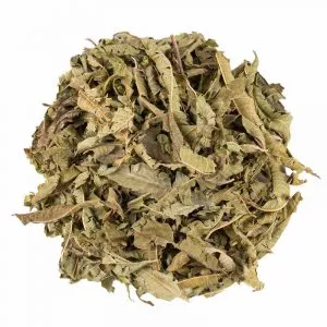 Feuilles de verveine BIO Celes’Tea – infusion naturelle relaxante conditionnée au salon de thé du Neubourg (Normandie, Eure).