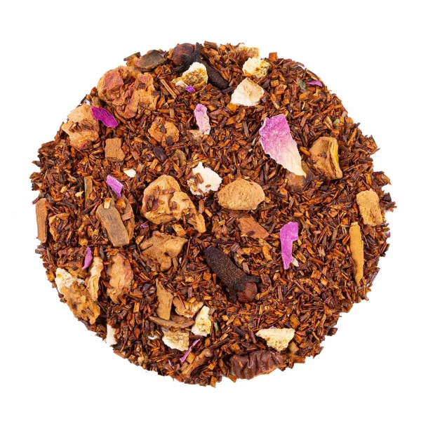 Vue générale du mélange Rooibos de Noël BIO.