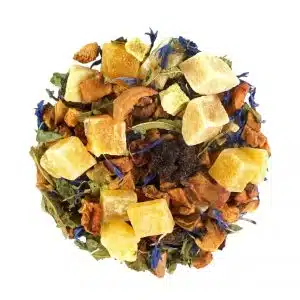 Infusion Évasion Fruitée – Mélange de fruits aux saveurs cerise, kiwi et melon