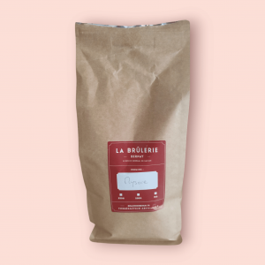 Sac de café en grain Mysore – Brûlerie de Bernay, disponible au salon de thé Célestea au Neubourg en Normandie