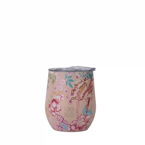 Mug Bali Celes’Tea 250 ml – mug isotherme compact à double paroi inox avec couvercle hermétique – idéal pour thé ou café artisanal.