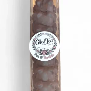 Oursons guimauve au chocolat noir Celes’Tea – fabrication artisanale, 8 pièces fondantes et croquantes – Le Neubourg, Normandie.