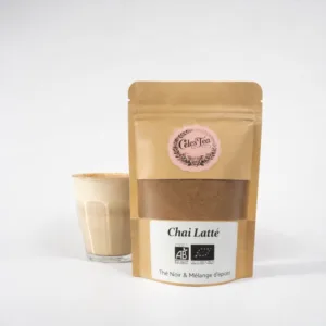 Chai Latté Mélange d’Épices & Thé Noir Bio en poudre 100 g Celes’Tea – Le Neubourg Normandie