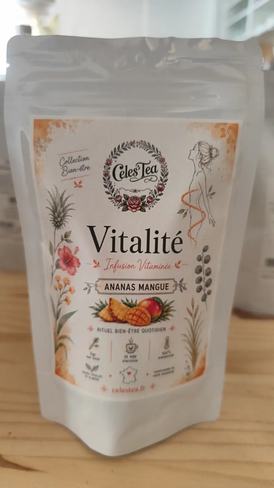 Vitalité – Infusion ananas & mangue – Image 2